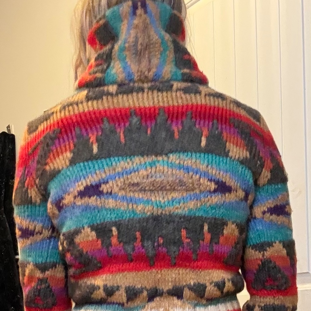 Ralph Lauren hand-knit south western cardigan (m/m) - Picture 6 of 7